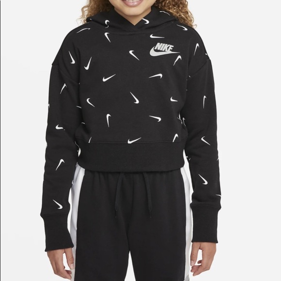 Nike Kids Swoosh Hoodie - Picture 1 of 4